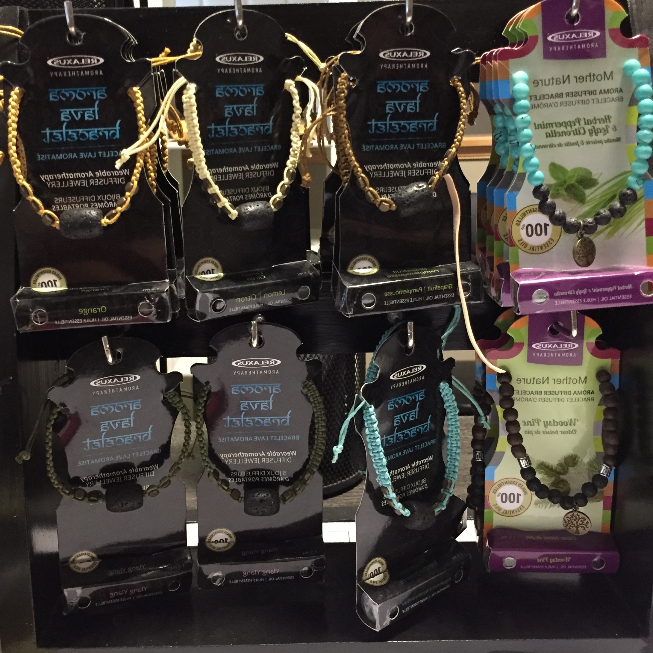 Bracelet aromatherapy